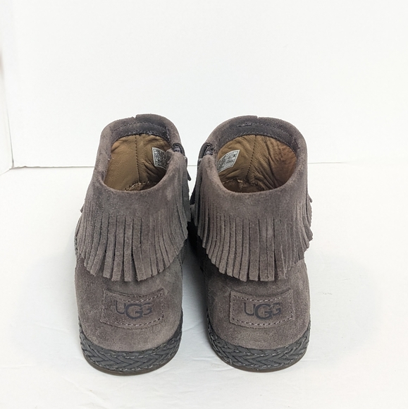 Ugg suede kennadi fringe booties - Picture 6 of 16